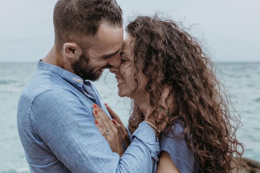 Engagement al mare