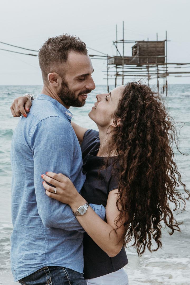 Engagement al mare