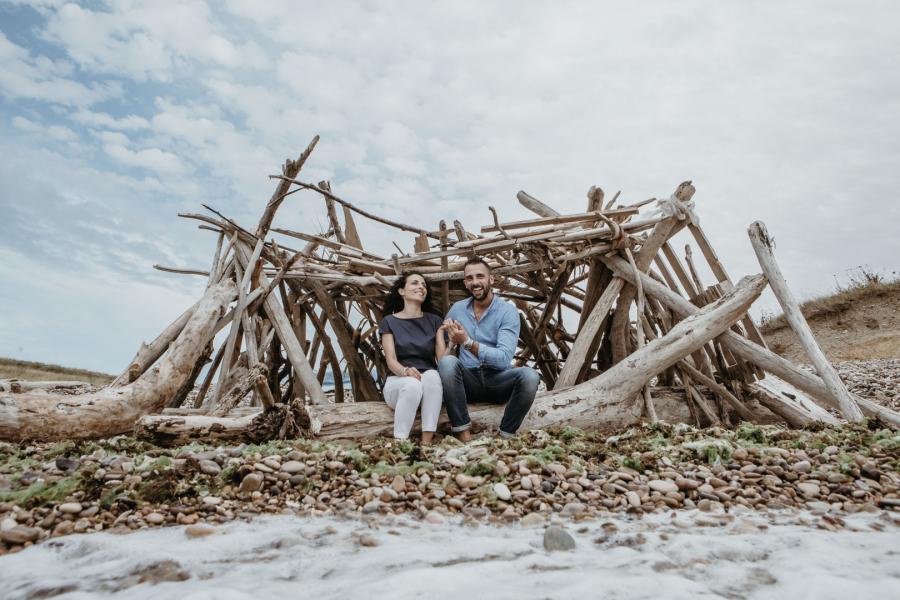 Engagement al mare
