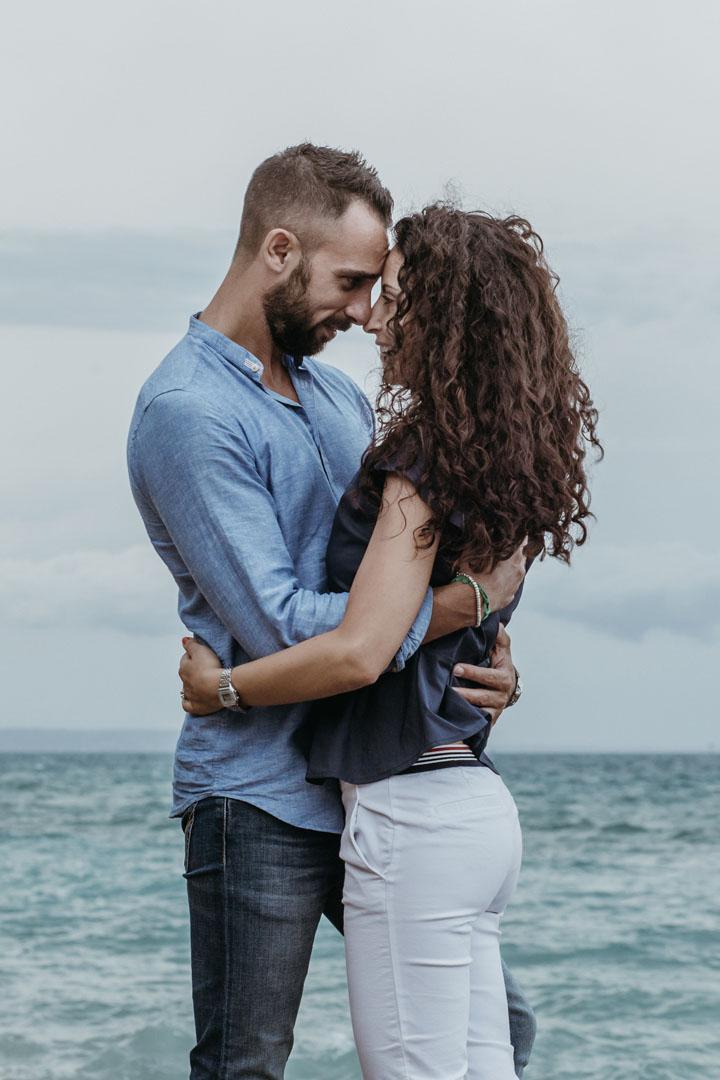 Engagement al mare