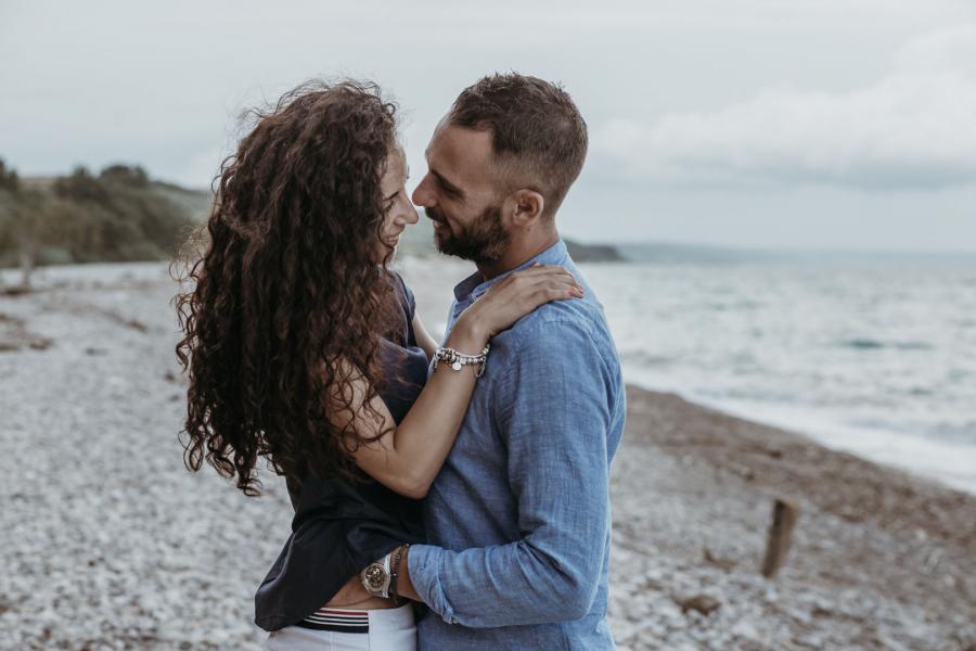 Engagement al mare