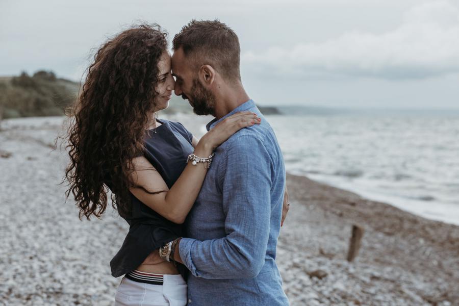 Engagement al mare