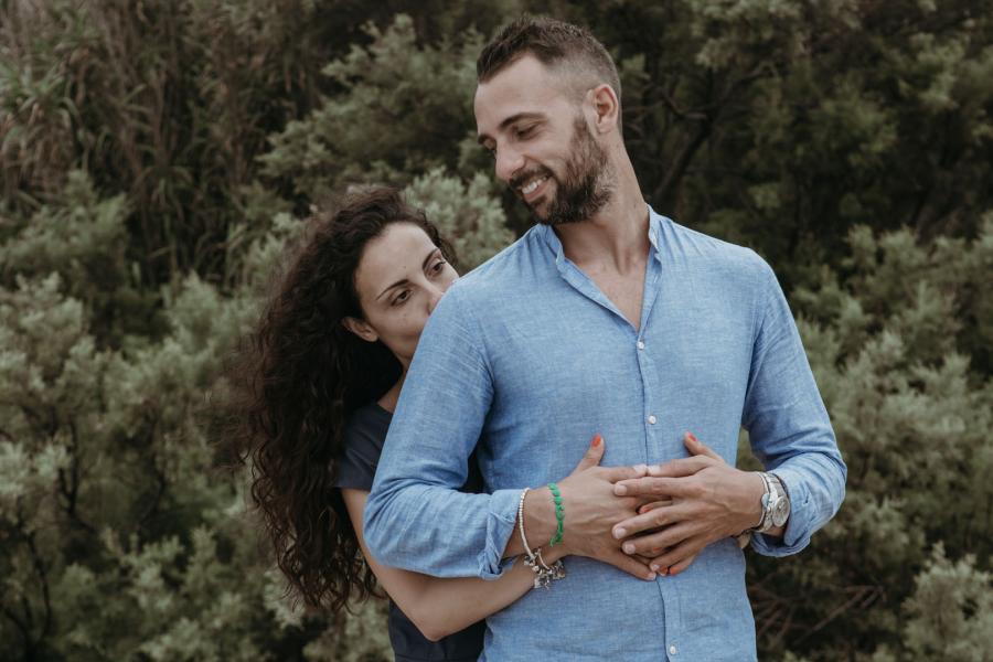 Engagement al mare