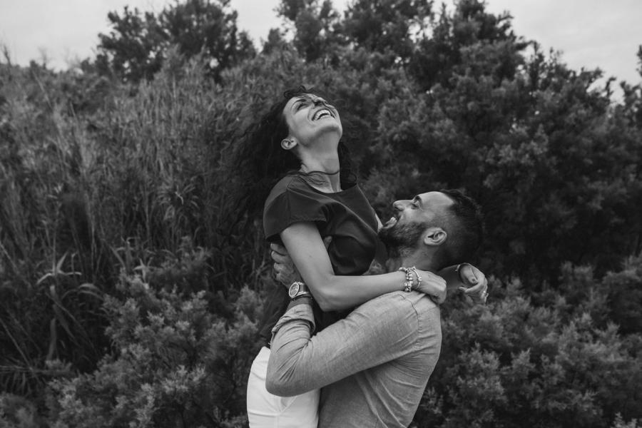 Engagement al mare