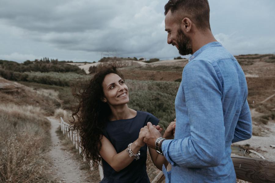 Engagement al mare