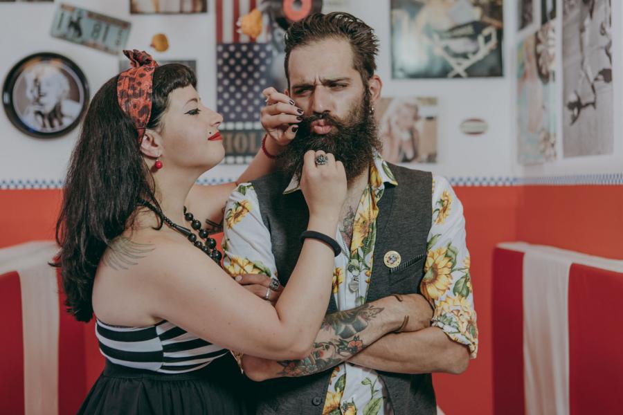 Matrimonio-rockabilly