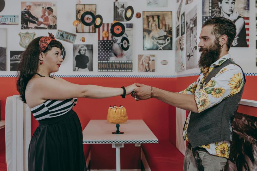 Matrimonio-rockabilly